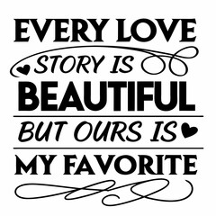 Obraz premium valentine day typography design