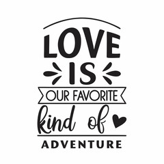 valentine day typography design