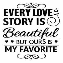 Fototapeta premium valentine day typography design