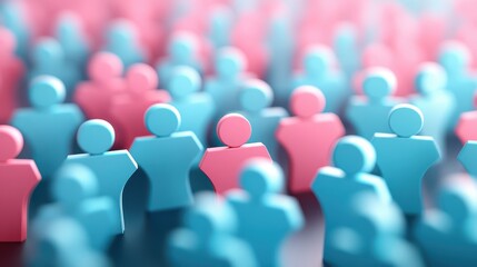 Dynamic crowd scene, capturing the energy of vibrant public gathering diverse