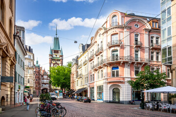 Martinstor, Freiburg im Breisgau, Deutschland 
