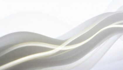 Obraz premium 3D abstract wavy elegant premium light white unique background texture