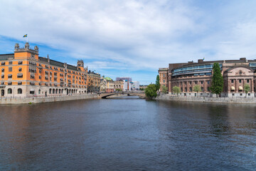 View of Stockholm in Sweden
