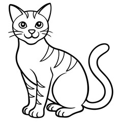 cat with a fish