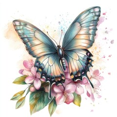 Beautiful Butterfly Illustration
