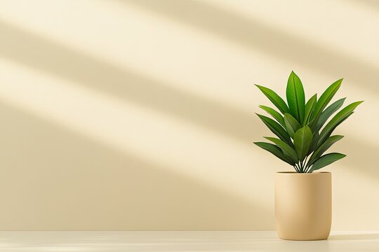 handcrafted ceramic planter minimal design highlighted by soft natural light sharp focus on earthy tones clean seamless
