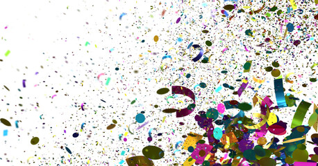 Vibrant confetti explosion, perfect for celebration, party, and festive designs. Download now!