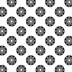 Beautiful Flower Design Pattern, Flower Background, Wallpaper, Fabric Print