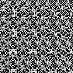 Flower and dot Design Pattern, Fabric Print, Wallpaper, Background.