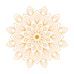 abstract flower illustration