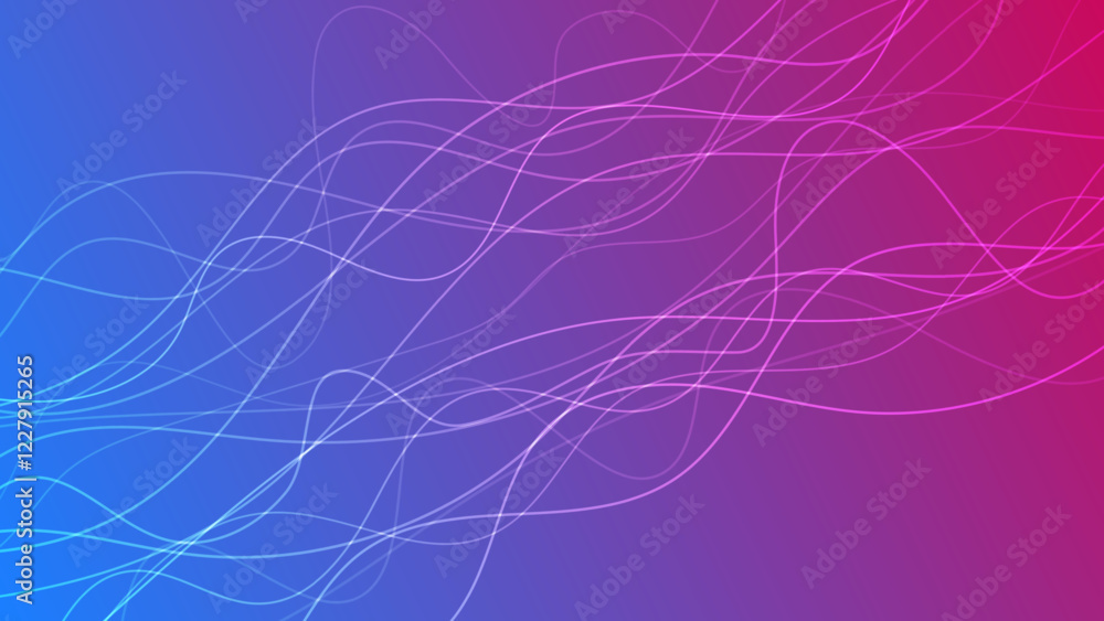 Poster abstract gradient background with wave beams