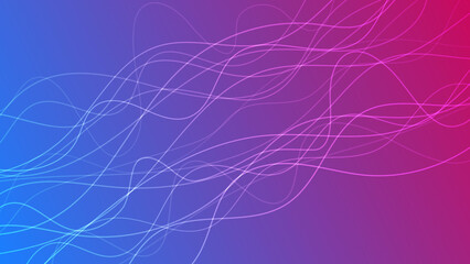 Abstract gradient background with wave beams