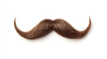 Obraz premium Stylized Mustache with Sparkles