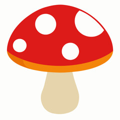 Mushroom vector illustration