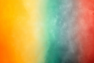 Colorful gradient background with smooth texture, featuring vibrant hues of orange, green, and red. This visually appealing backdrop adds warmth and depth to any design project