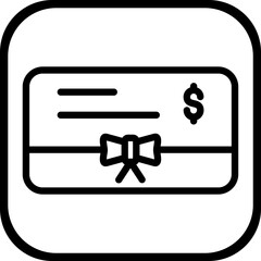 Obraz premium Shopping voucher iocn style
