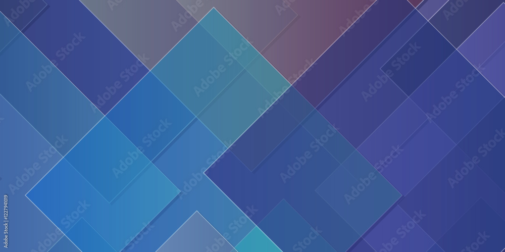 Poster abstract modern colorful pattern geometric luxury gradient line background random square shape desig