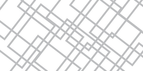 Abstract seamless random geometric white, gray square lines pattern on a transparent background design. abstract background with luxury geometric random chaotic lines. squares and triangle line.