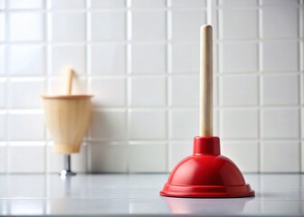 Handy Plunger for Clogged Drains - Easy Plumbing Repair Solution
