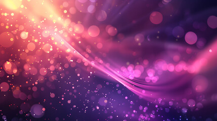 Fototapeta premium A vibrant abstract background with colorful light trails and bokeh effects.