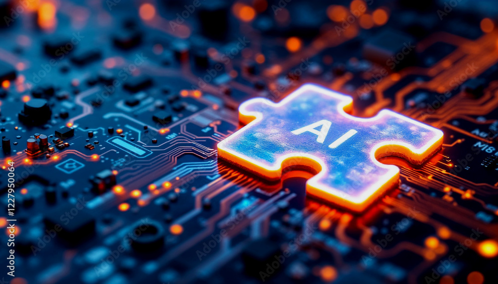 Aufkleber api integration on a circuit board technology and innovation