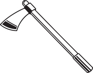 Garden Hoe Rustic Tool for Gardening