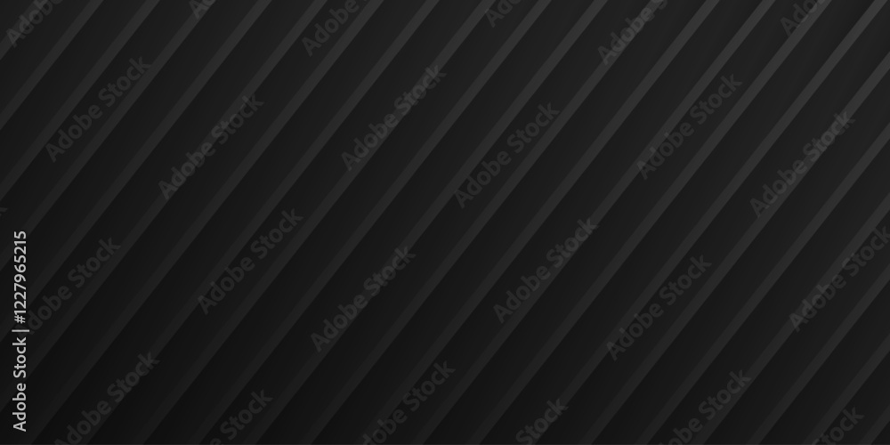 Poster dark black background with diagonal stripes creating a modern and elegant texture. minimalist abstra