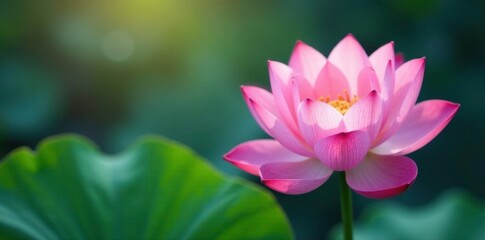 Obraz premium Soft pastel colors of a blooming lotus flower, soft, bloom