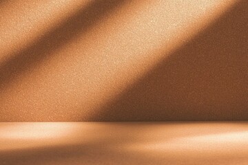 plain corkboard with single pinned note warm ambient light emphasizing texture set against clean wall background