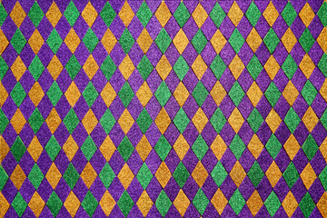 Colorful Harlequin Pattern. Mardi gras background