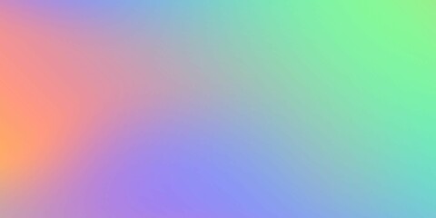 Abstract Gradient Background Displaying a Smooth Transition of Pastel Colors