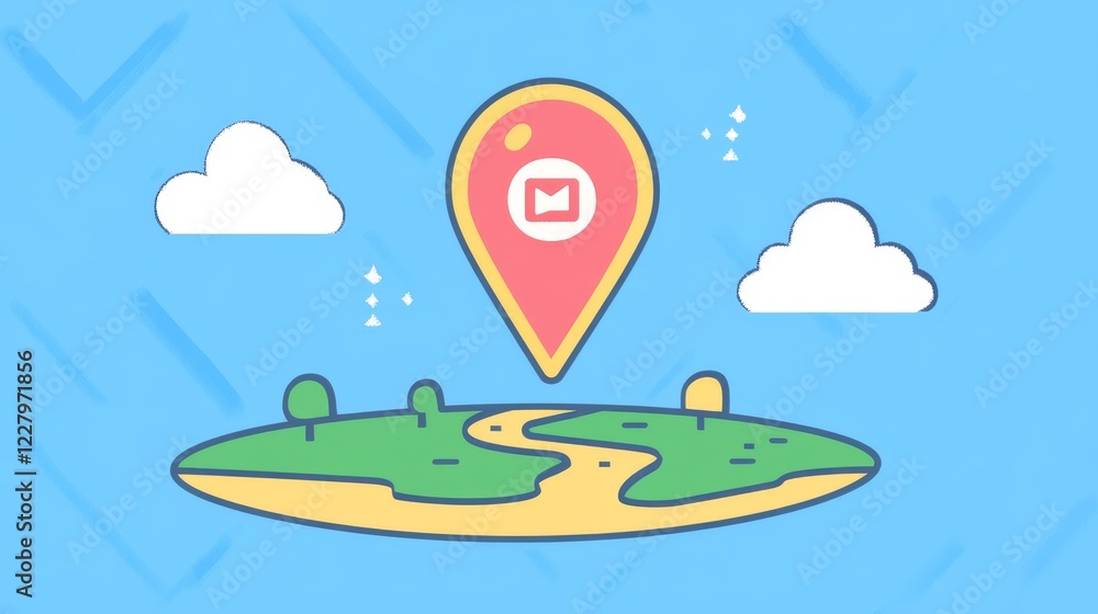Poster 3d location map pin, gps pointer marker. geolocation and navigation icon for mobile app and web desi