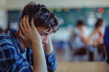 Generative AI Visual Depiction of Teenage School Bullying and Its Emotional Impact