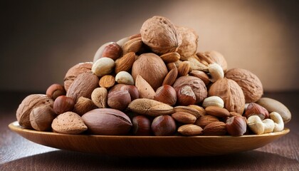 a pile of mixed nuts