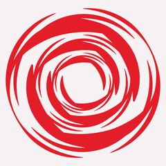 Storm Symbol. Abstract icon. Vector Illustration