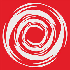 Storm Symbol. Abstract icon. Vector Illustration