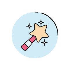 Magic Wand Tool vector icon