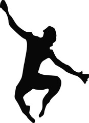 silhouette of a person