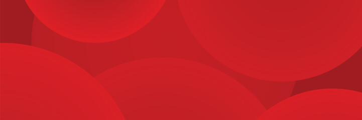 Vector abstract art red and black color background