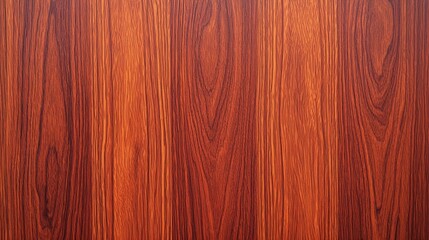 Naklejka premium Rich Red Wood Grain Texture, symbolizing warmth and natural beauty. Ideal for furniture, flooring, and interior design projects.