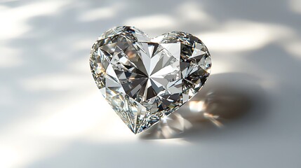 diamond on white background