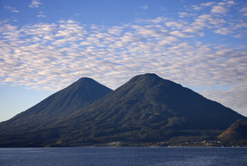 Lake Atitlan at sunrise, Guatemala