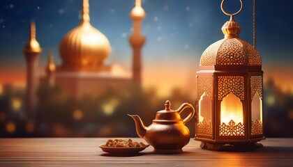 Elegant Ramadan Kareem Collection: Crescent Moons, Lanterns, and Islamic Calligraphy