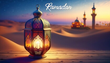 Elegant Ramadan Kareem Collection: Crescent Moons, Lanterns, and Islamic Calligraphy