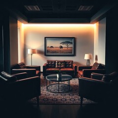 modern living room transparent background, modern living room, interior of a room, modern living room with fireplace