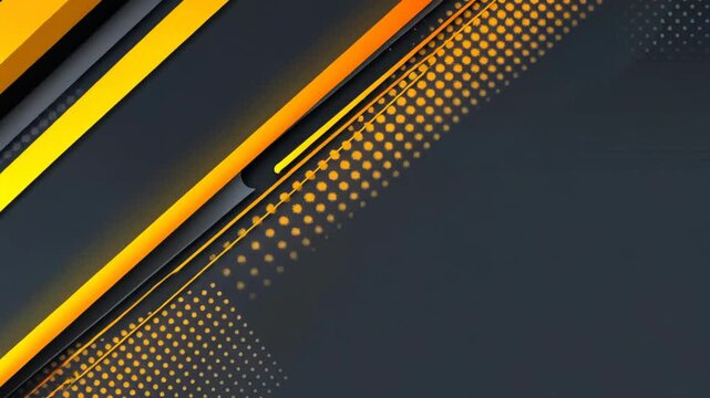 sporty background, speed motion design with spot strip and copy space, modern minimal in cheerful and freedom energy feeling, black yellow