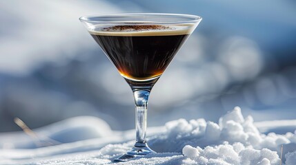 an espresso martini 