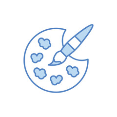 Paint Palette vector icon