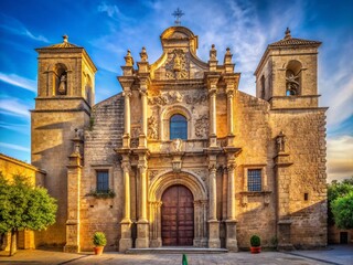 Majestic Entrance: Priory Church of Puerto de Santa Maria, Spain