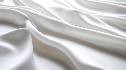 Obraz premium White presentation background, realistic vector illustration. Empty space for product presentation, studio shooting with light, exhibition, show or display concept.